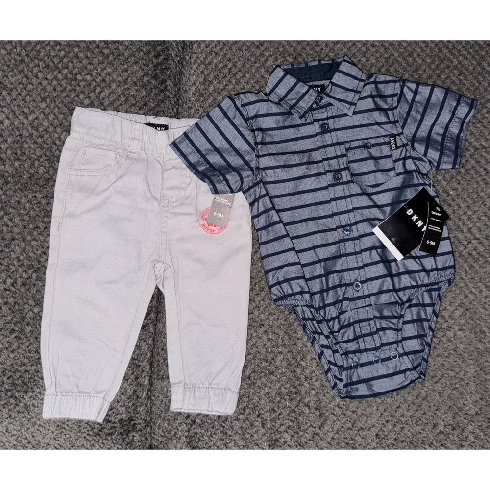 DKNY 6-9m Baby Outfit BNWT‎